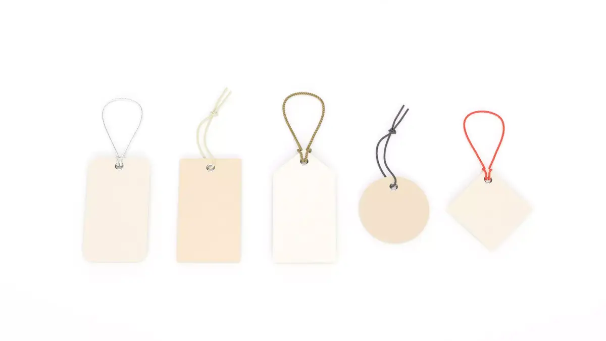 Sale Brand label tag realistic 3d model 3D model