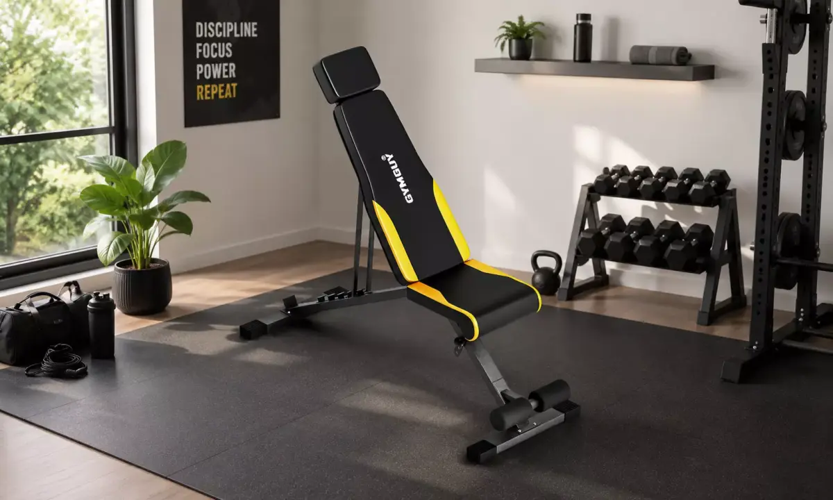 Adjustable Workout Bench Equipment 3D model