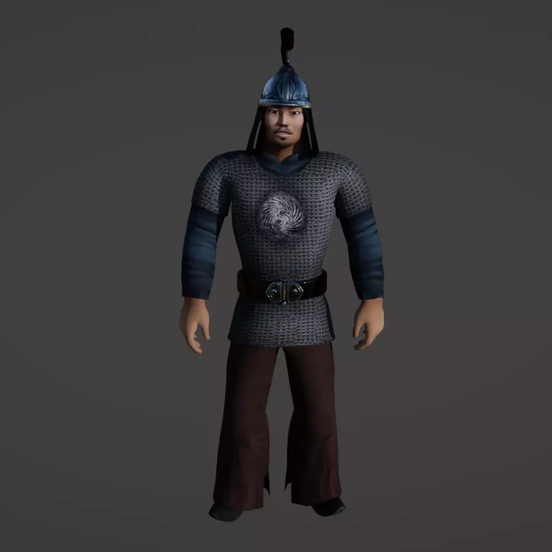 Orak Character Animated Free low-poly 3D model