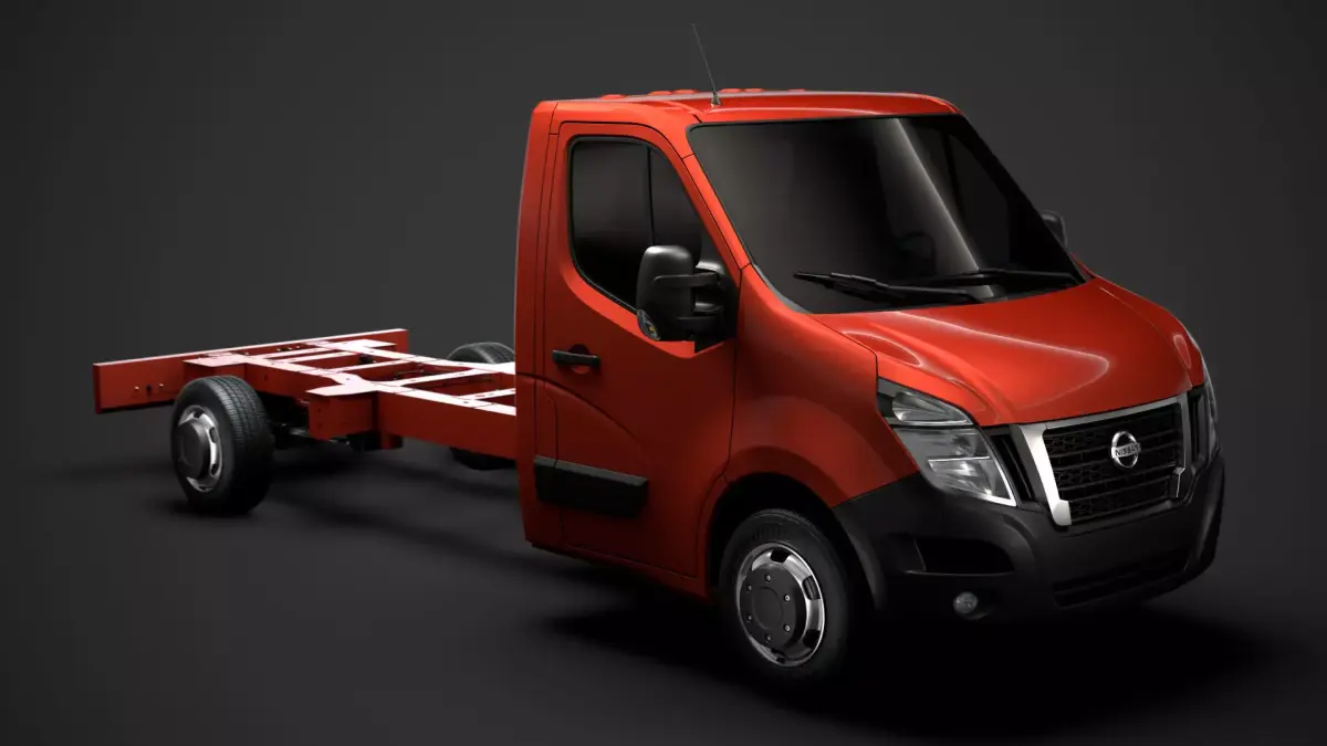 Nissan NV400 SingleCab SW E30 Chassis 2020 3D model