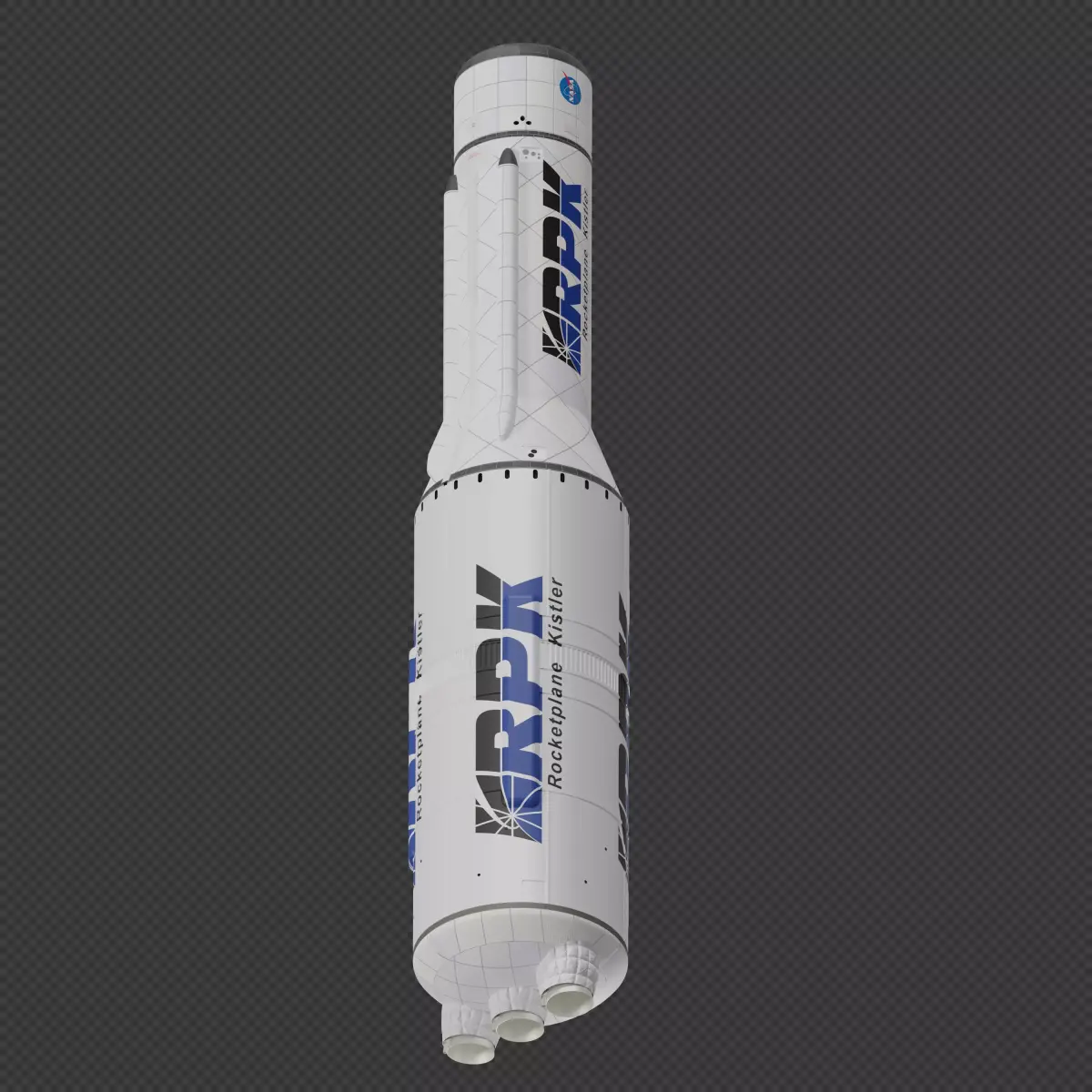 Kistler K-1 Rocket 3D model