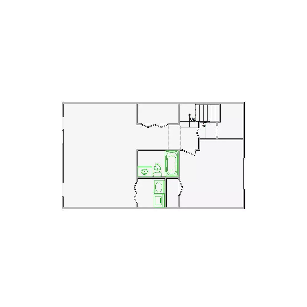 Commercial Interior Sketch - 501-1000 SF - Xactimate 3D model