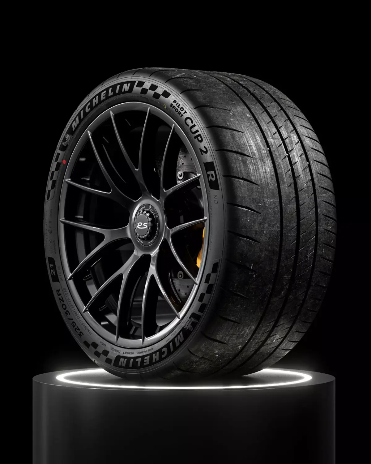 Michelin Pilot Sport CUP 2 R V3 325 30 ZR21 108Y 3D model