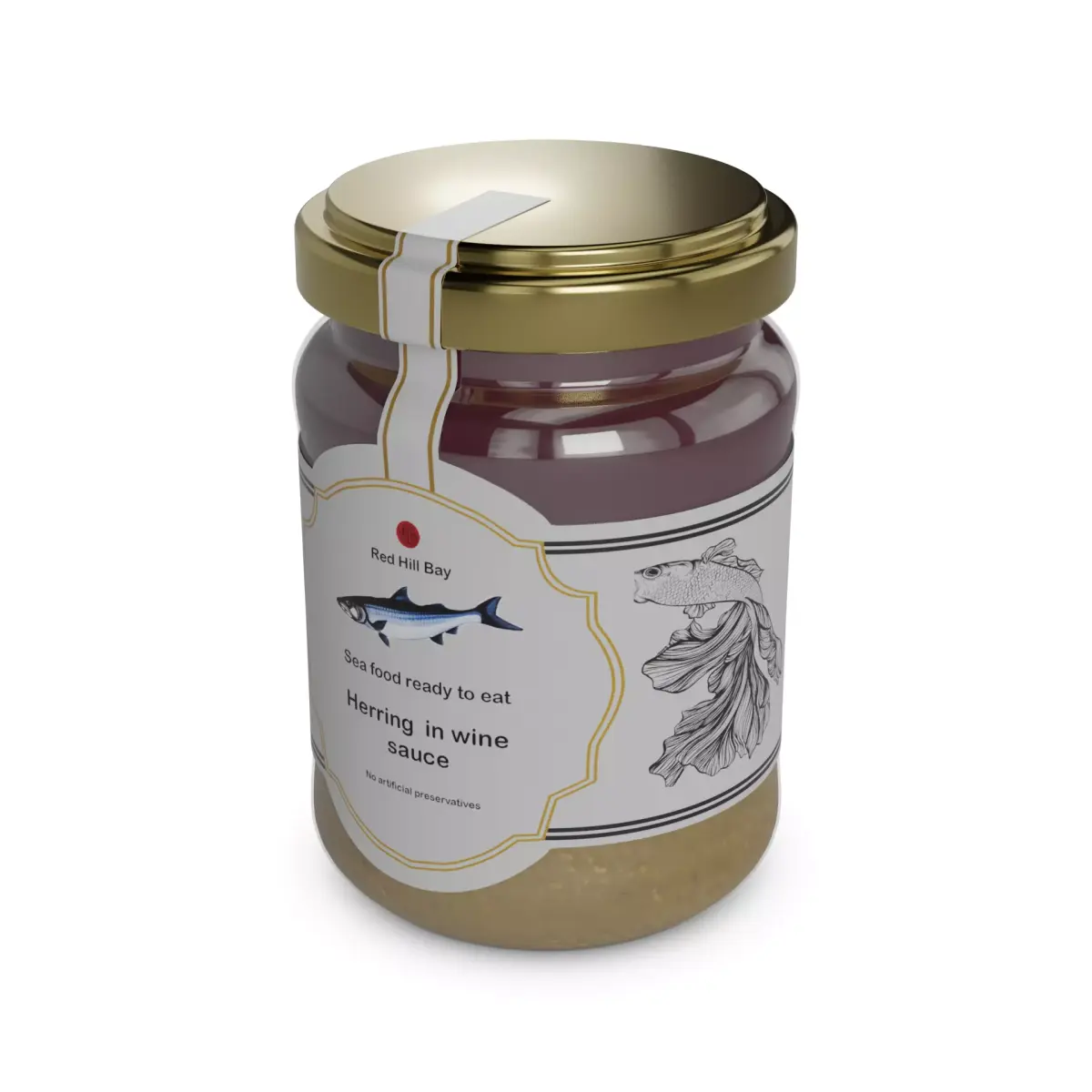 Herrings and herring products Herring Pt 3D model purchase