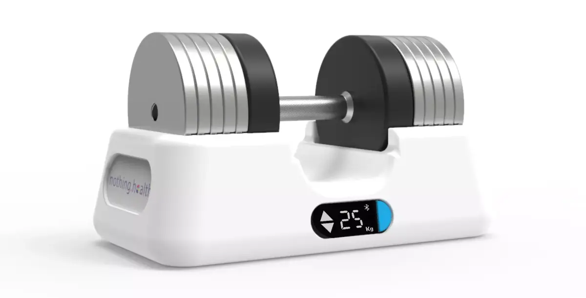 Adjustable dumbbell 3D model buy