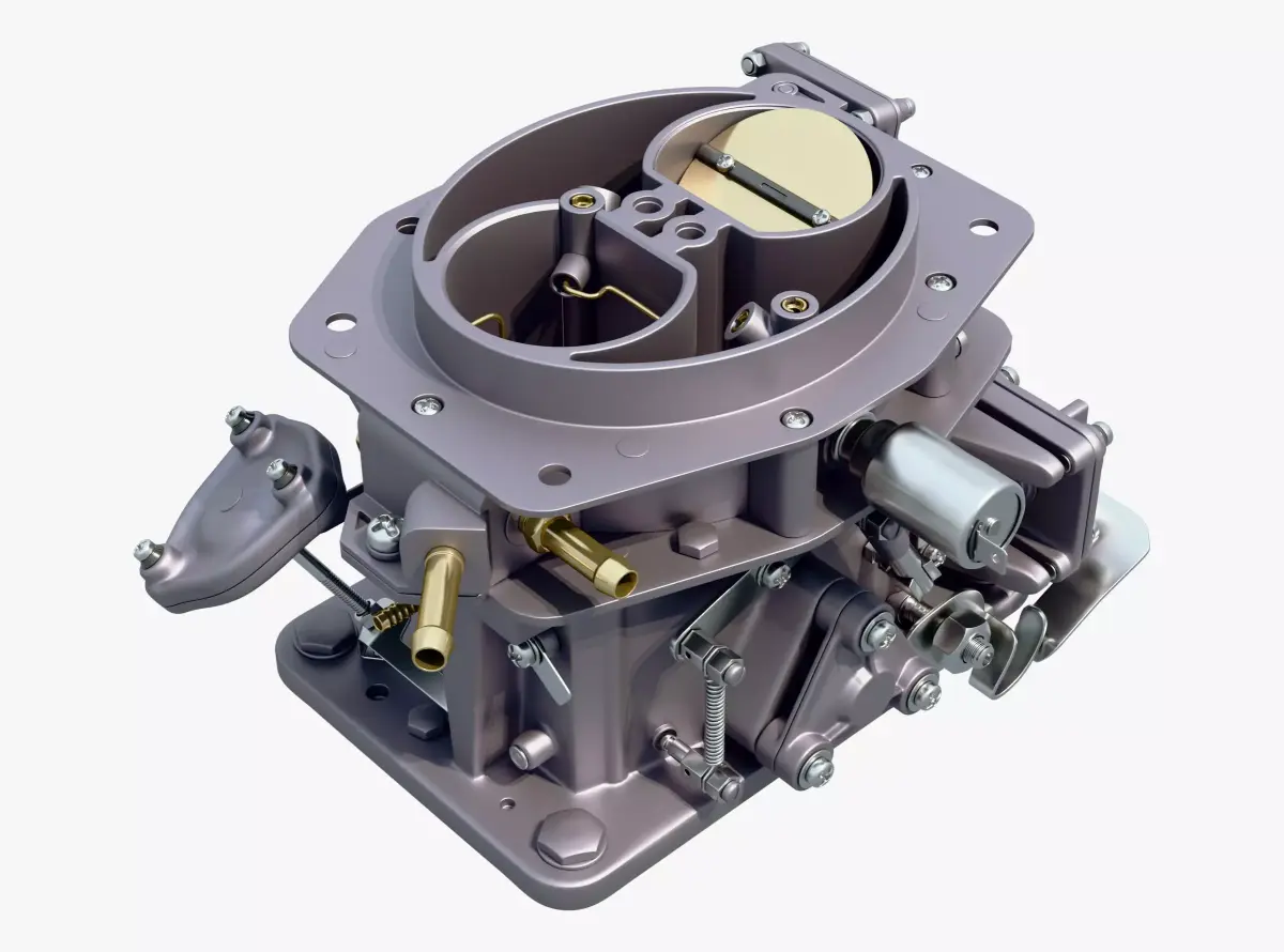 Classic Carburetor Fuel System M1 3D model