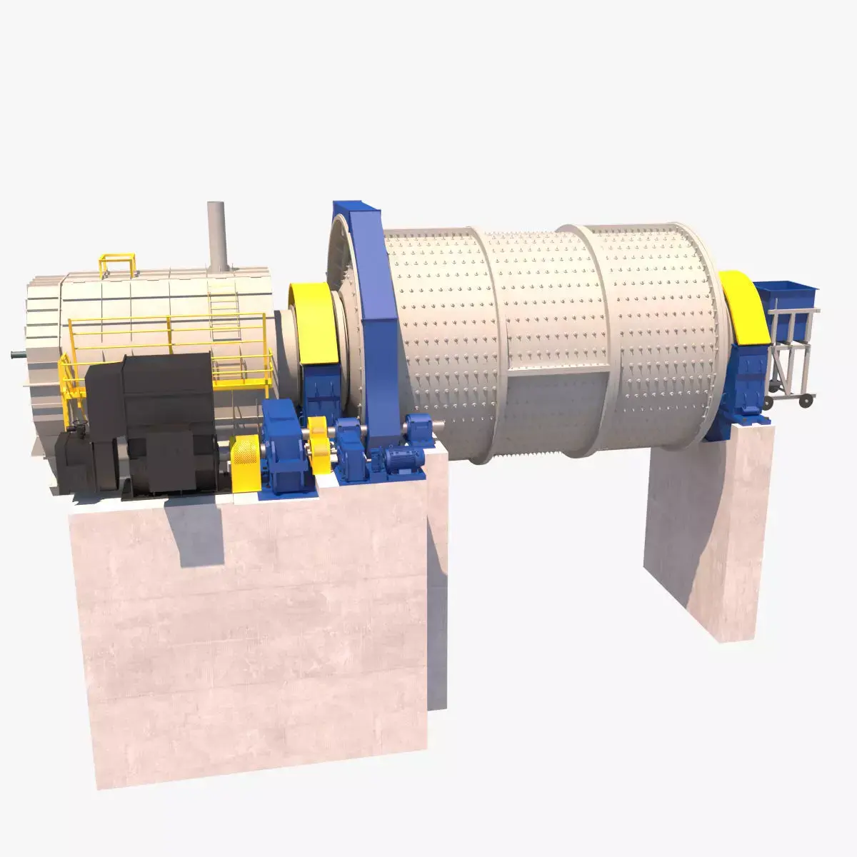 molino de bolas 01b 3D model