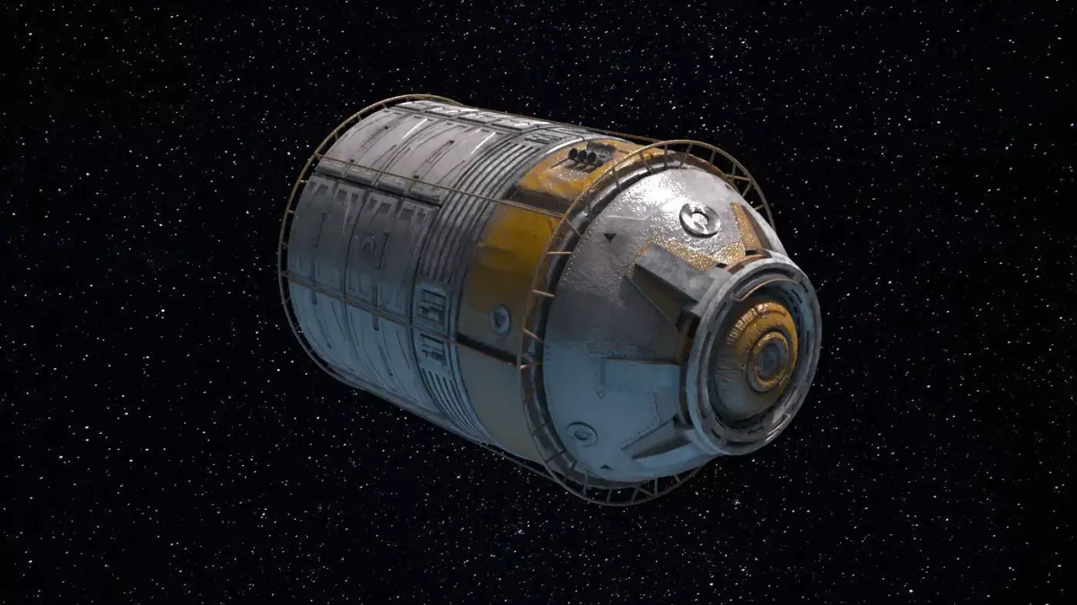 Space Module 007 3D model