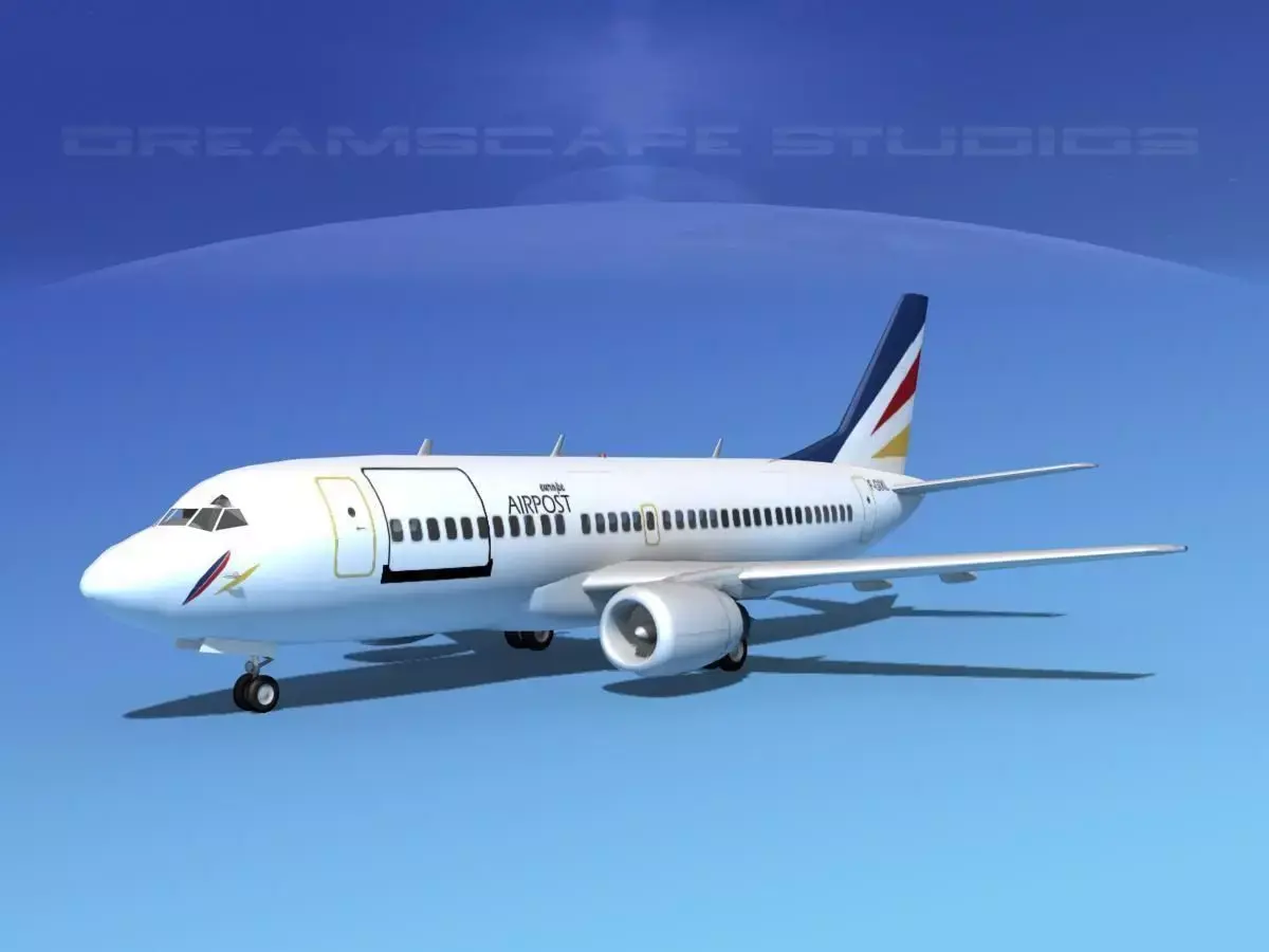 Boeing 737-300 Europe Airpost 3D model