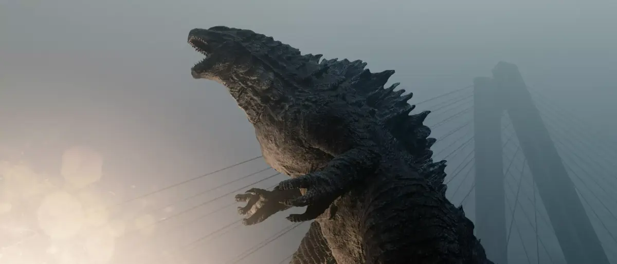 Godzilla kaiju titan Low-poly 3D model