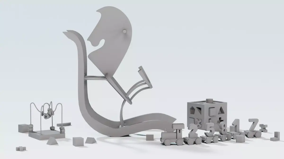 Toys for children 3D model