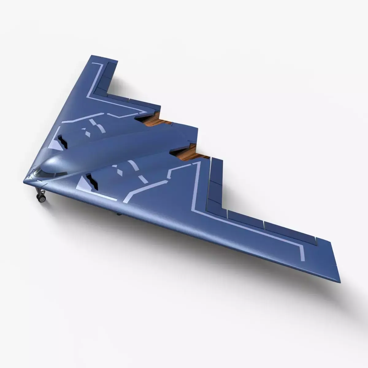 Northrop Grumman B-2 Spirit 3D print model