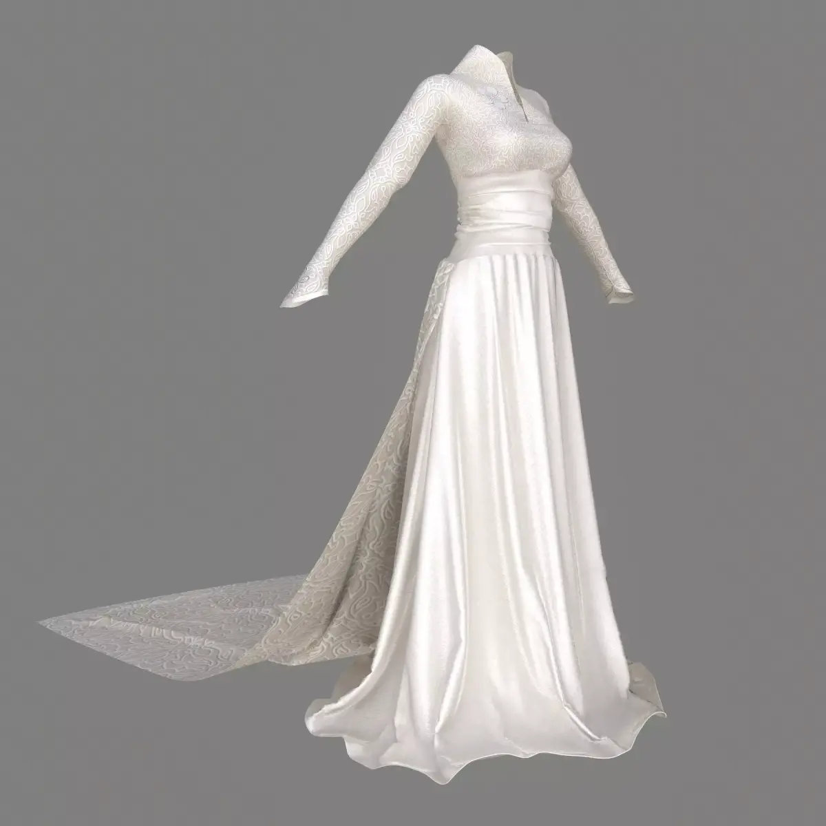 Wedding Dress  3D model