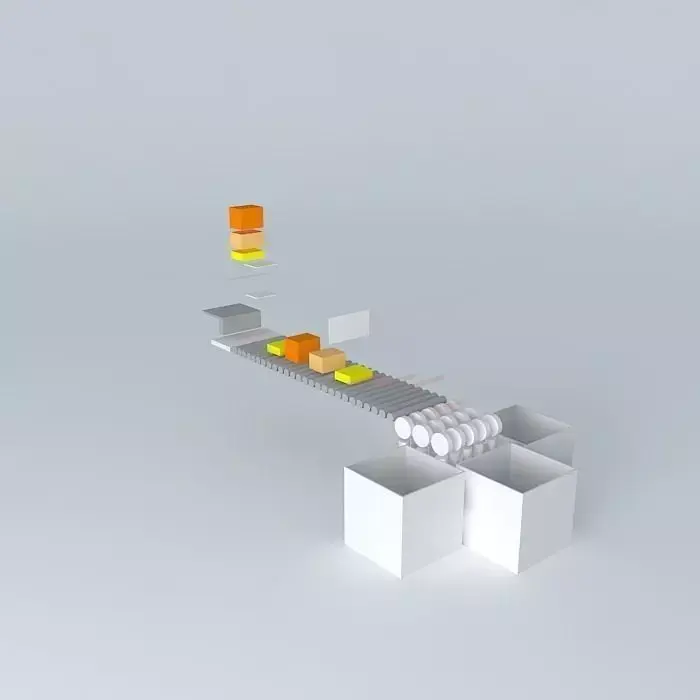 Sorter box boxes Free 3D model