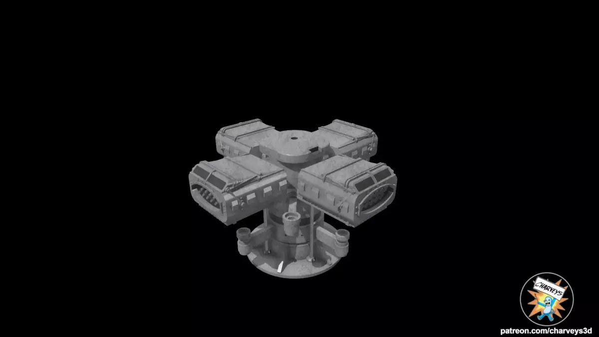 Star Wars Vehicle Maintenance Energizer for action figures 3D print model