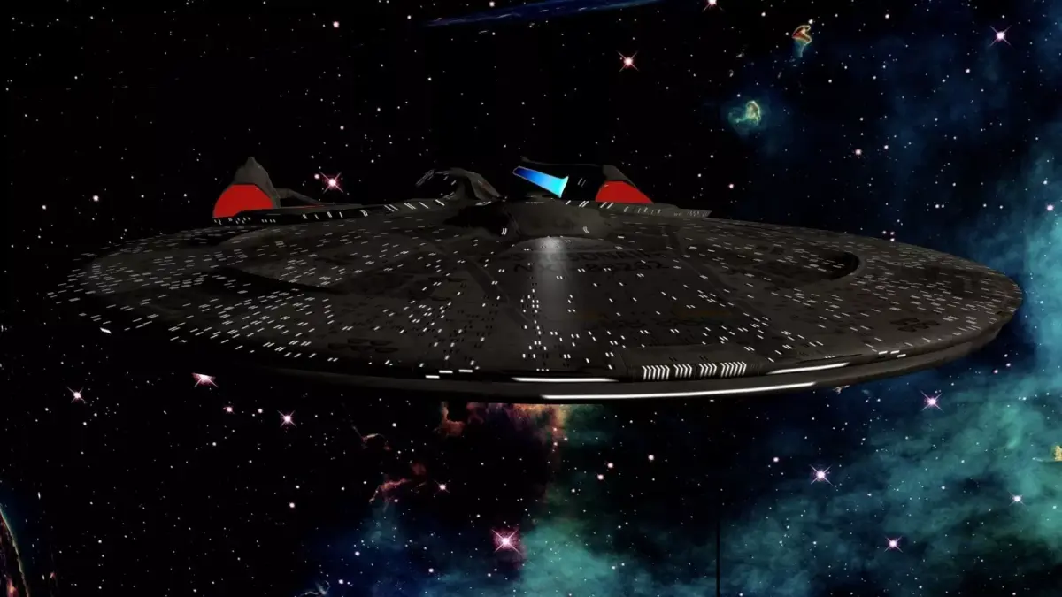 Starship USS Resonance  Free 3D model