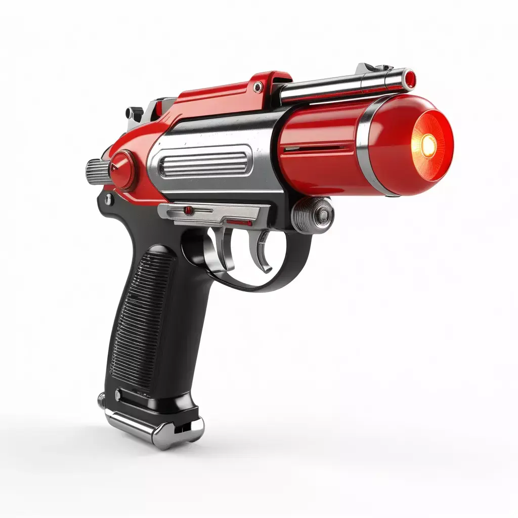 Retro SciFi Ray Gun Blaster 3D model purchase