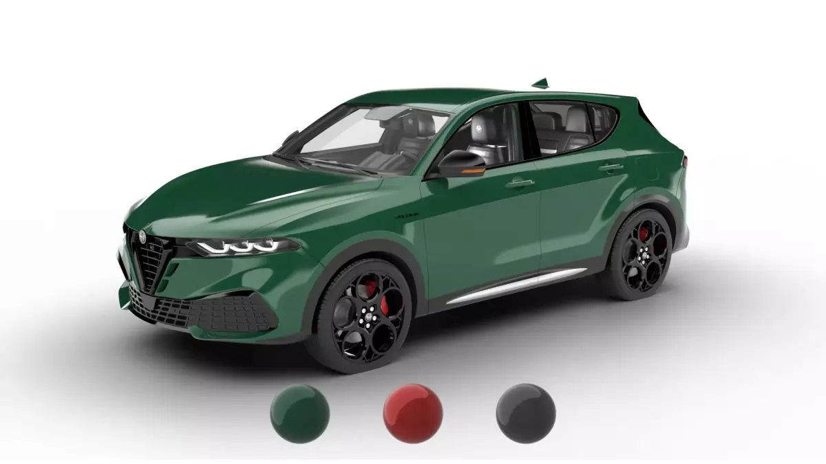 Alfa Romeo Tonale Veloce 2026 3d model 3D model