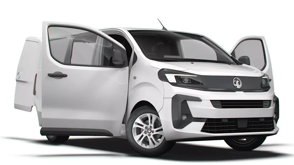 Vauxhall Vivaro Electric Van L1 HQ Interior 2024 3D model