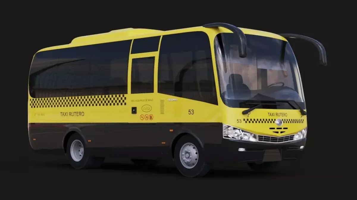 Yutong ZK6737 City Bus 3D model