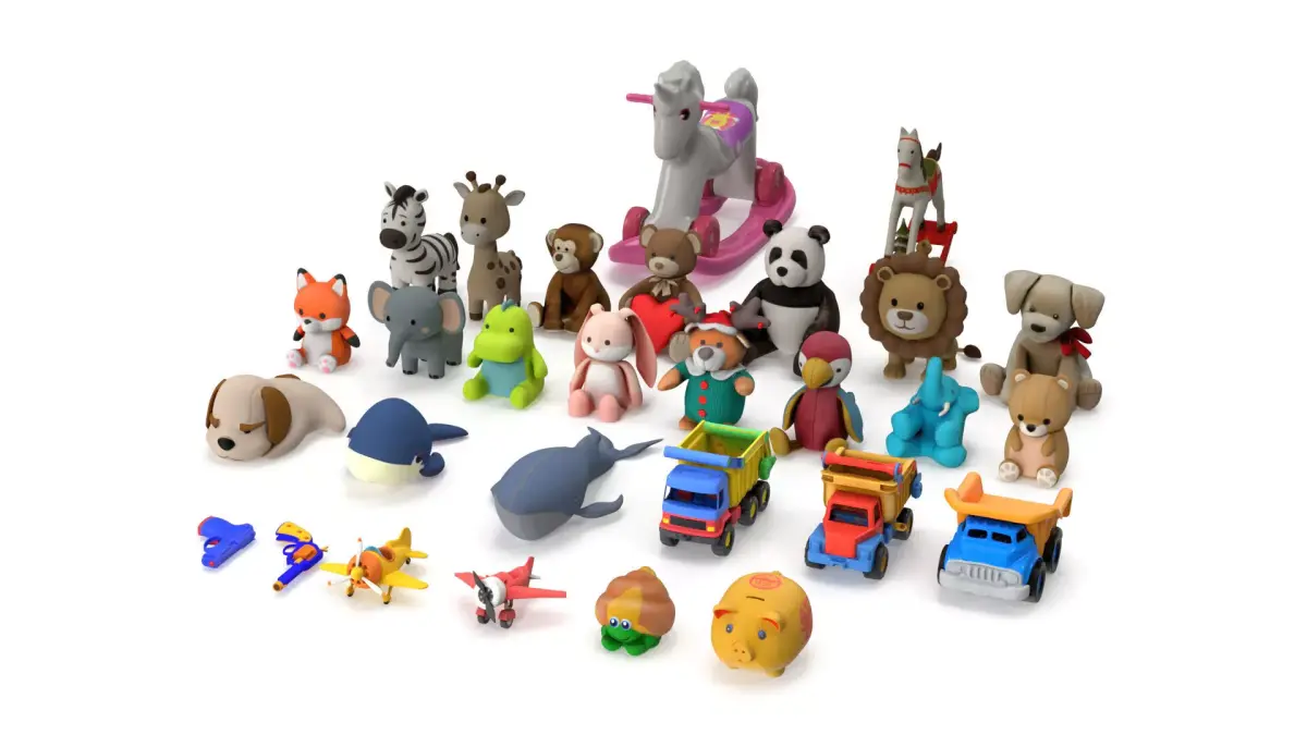 Childrens Toys Pack 1 3D model
