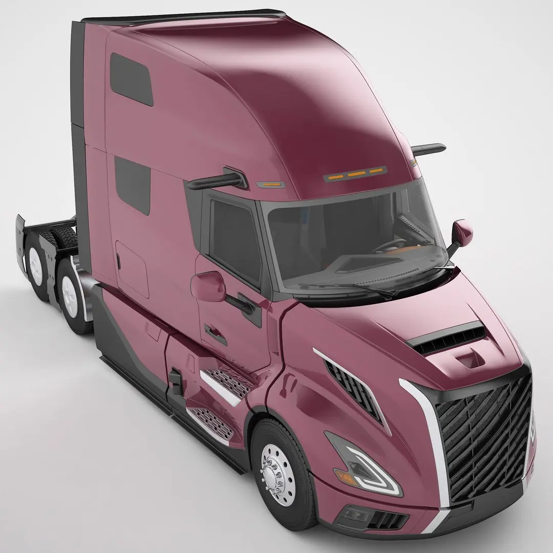 Semi Truck Generic 01 3D model