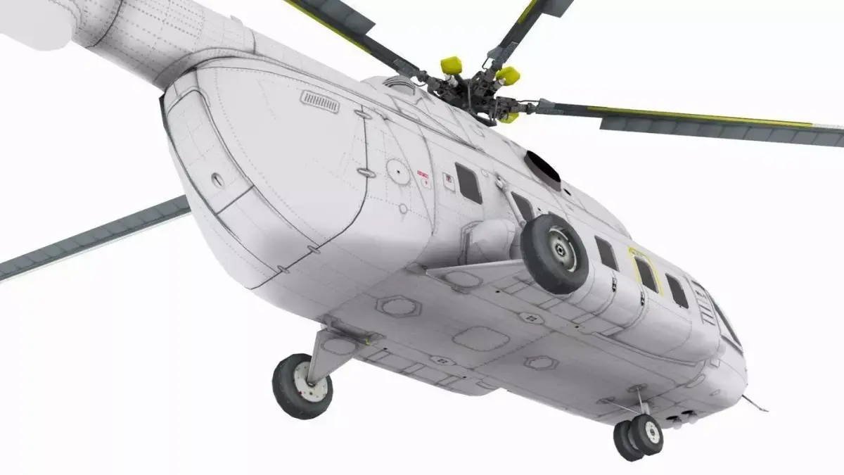 Mil Mi-17 3D model