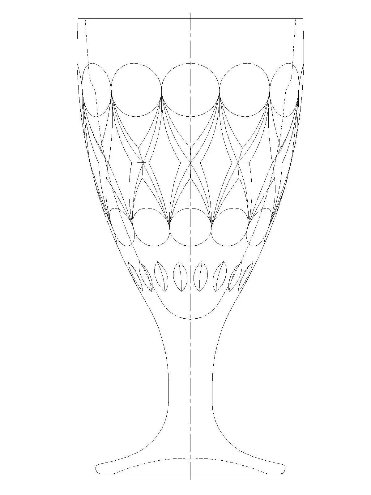glass wine 3D model