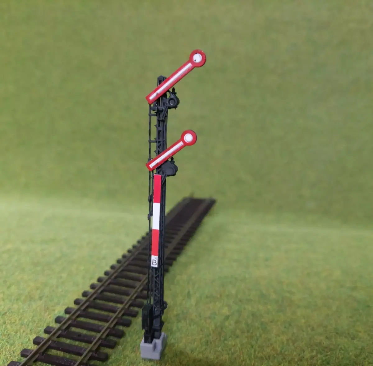 Railway Semaphore static restricted speed 1-87 resin 3D print model