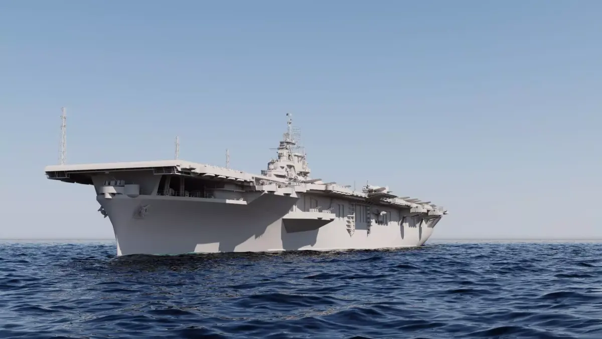 USS CV-9 Essex 3D model