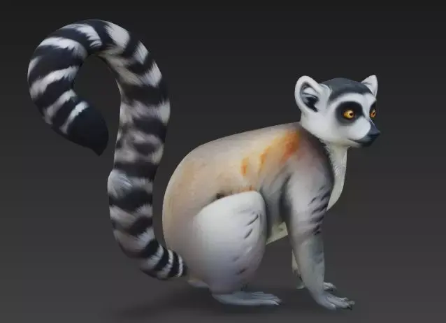 Lemur 3D model
