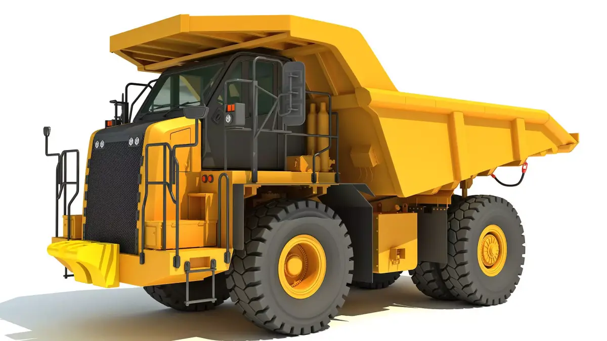Off Highway Mining Dump Truck 3D model
