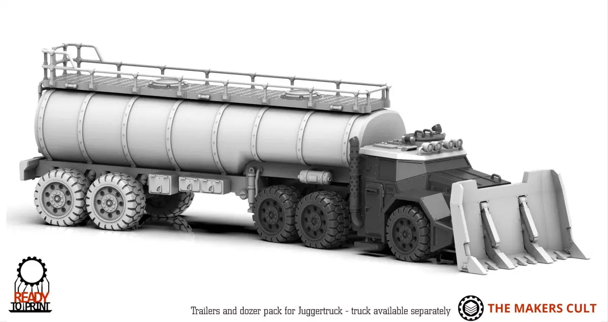 Ironblood - Juggertruck Utility pack 3D print model