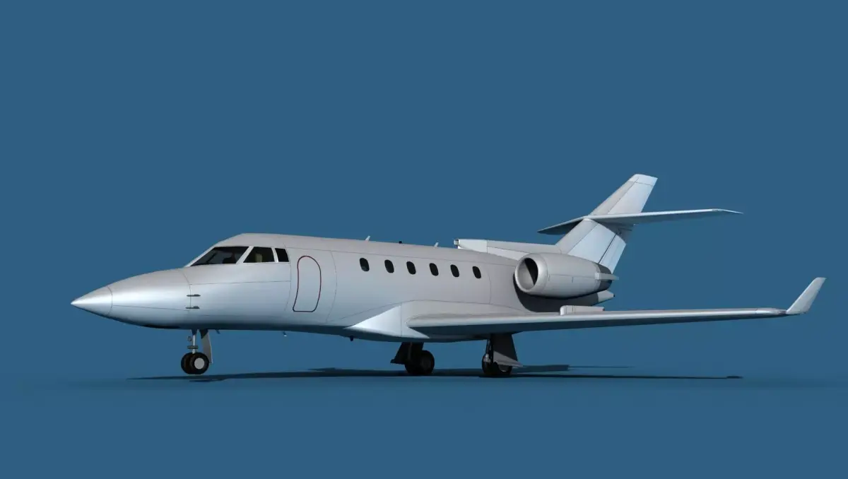 Hawker Siddley 800SR V15 3D model