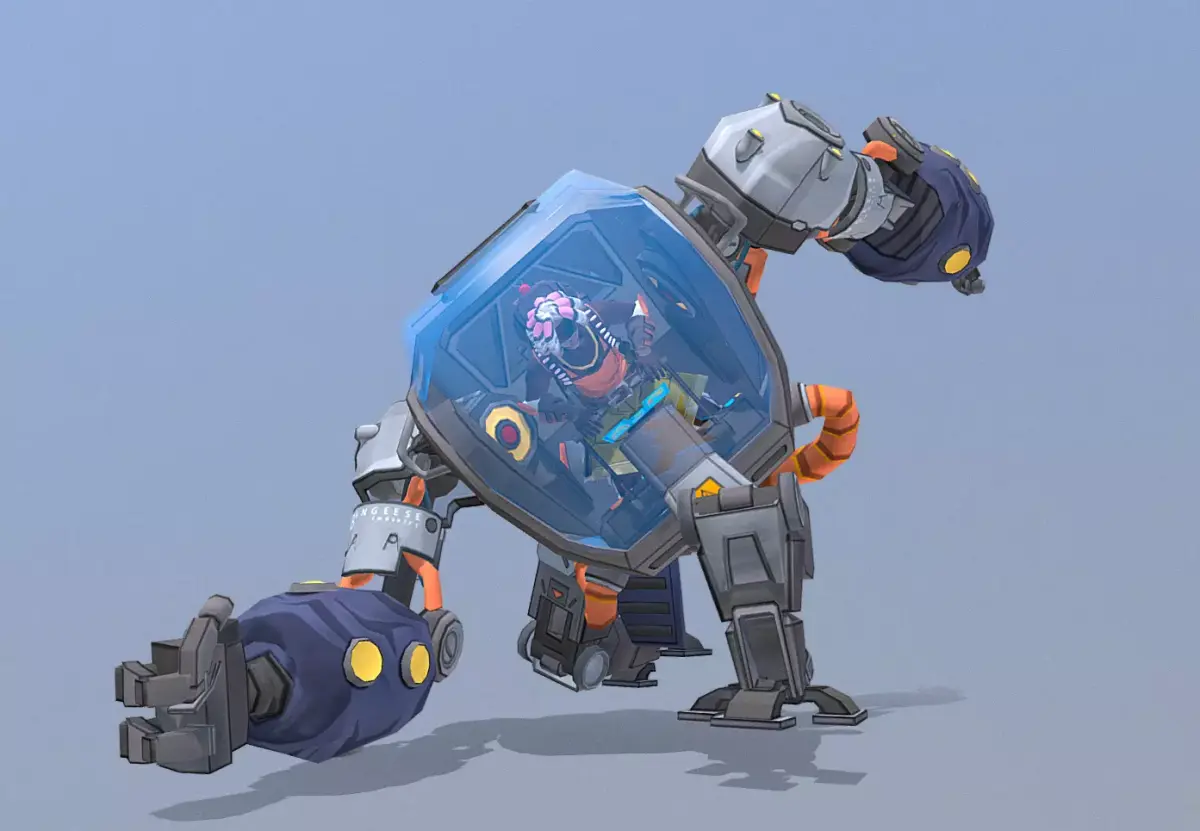 URBAN SCIFI MODIFIED LARGE ROBOT SLAM 3D model