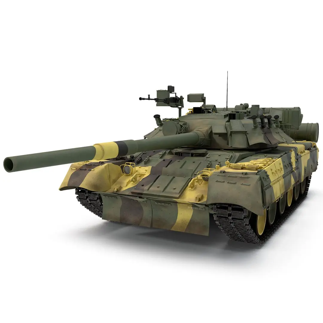 Soviet Main Battle Tank T 80 3D model
