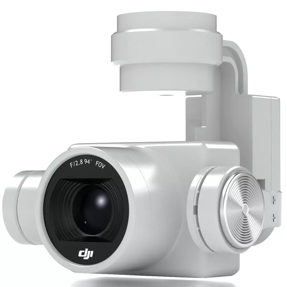 Camera Gimbal DJI Phantom 4 PRO Low-poly 3D model