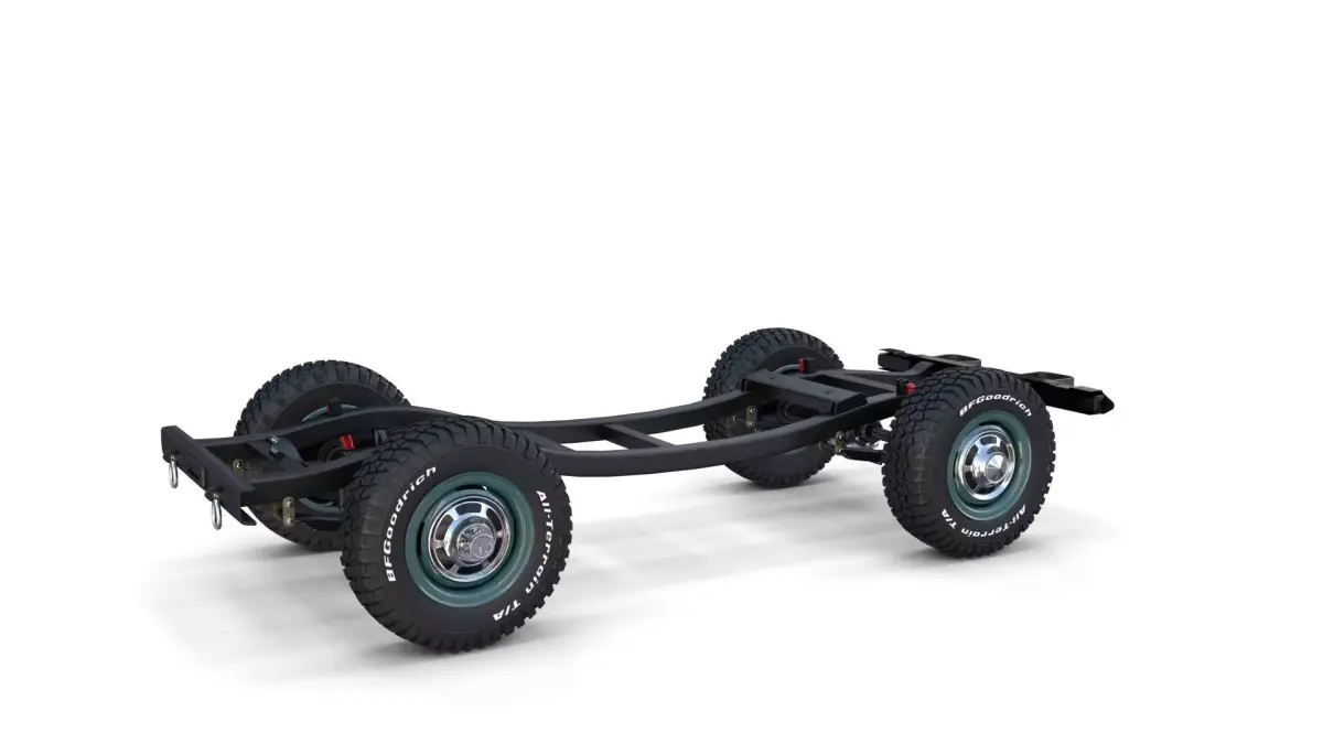 Offroad Vehicle Chassis 3D model