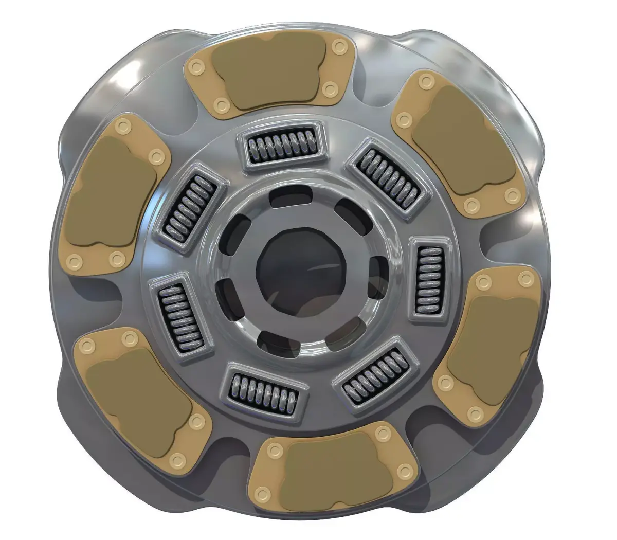 Flywheel Model of Clutch Disk 3D model