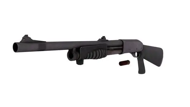 shotgun 870 Free low-poly 3D model