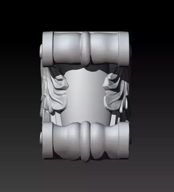 Classical Fireplace Free 3D model