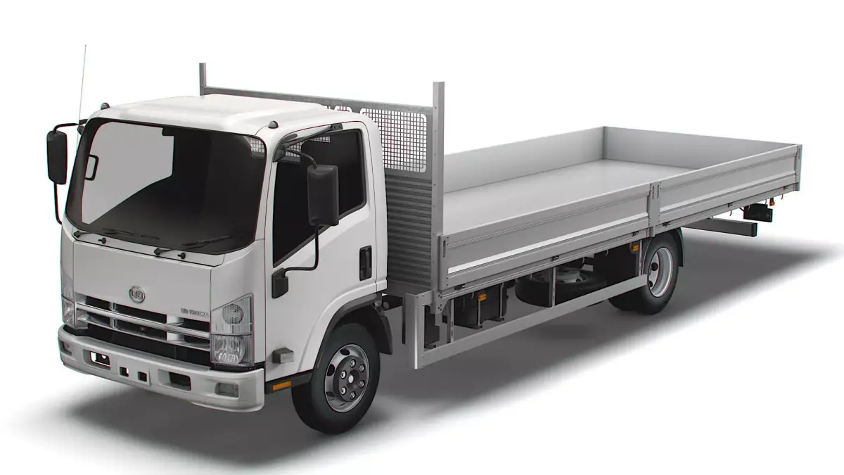 UD Truck Condor Rigid body truck 2021 3D model