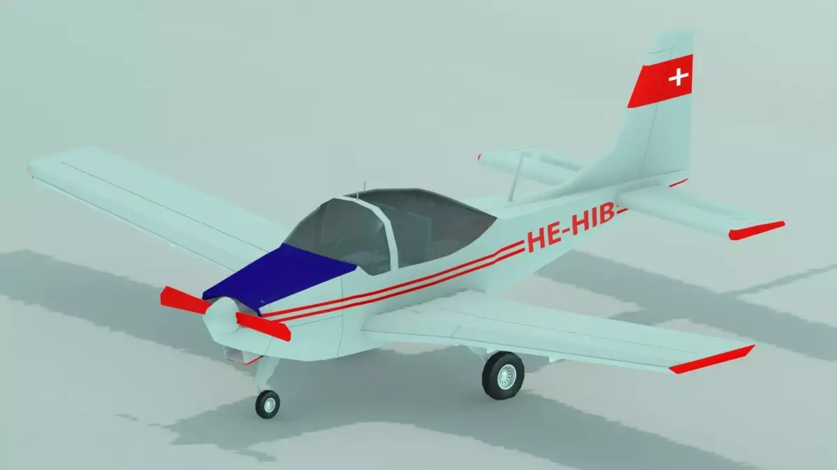 AS202 BRAVO  Low-poly 3D model
