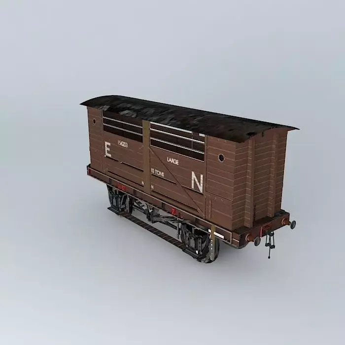 CATTLE BOX No. 156203 Free 3D model