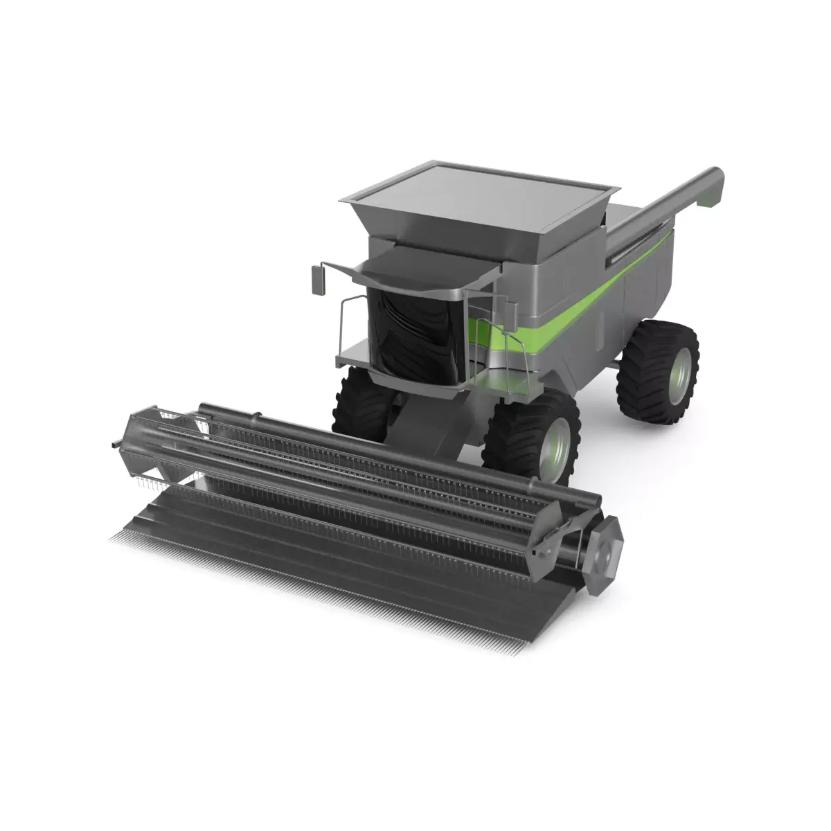 Combine Harvester 3D model