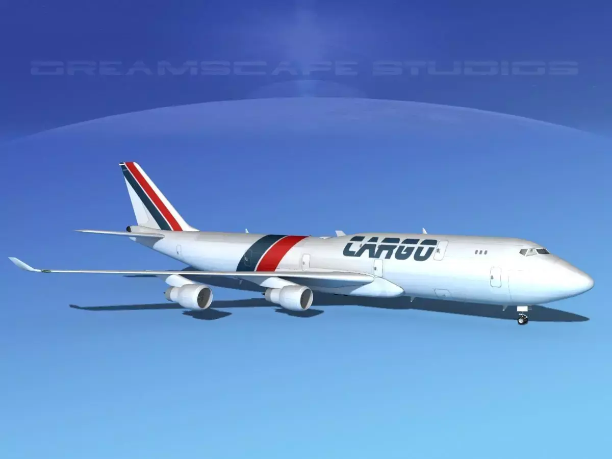 Boeing 747-8 Freighter 1 3D model