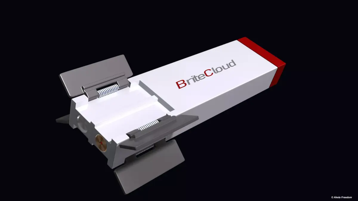 BriteCloud Expendable Active Decoy 3D model