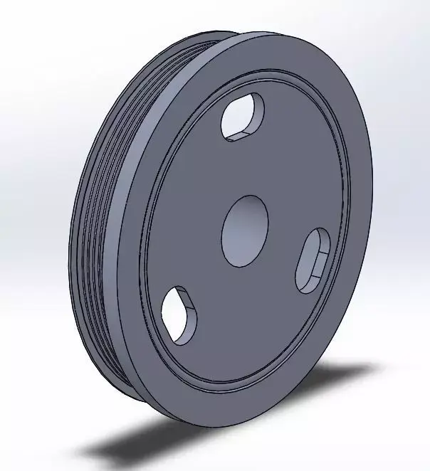 LS4 Harmonic Balancer Pulley 3D model