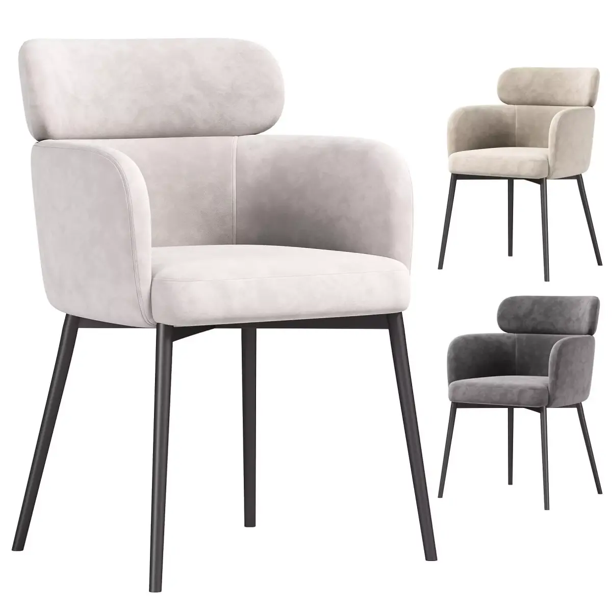  Lay Armchair By Castle Line 3D model