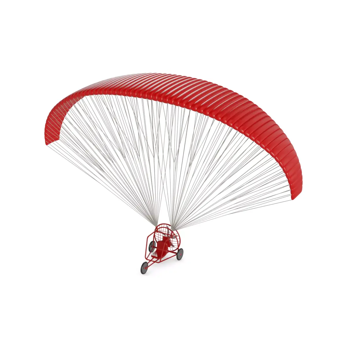 Powered Paraglider 3D model